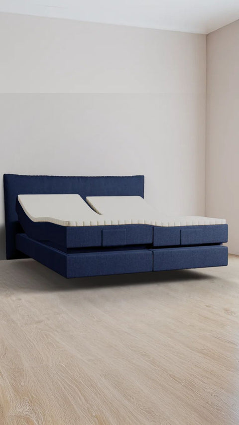 Electrically-adjustable boxspring beds