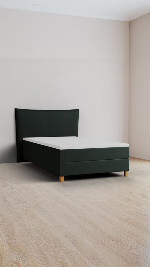Azur single boxspring bed 90x200 cm